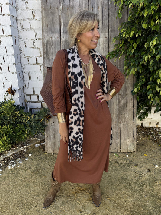 VESTIDO BÁSICO PUNTO CURVY