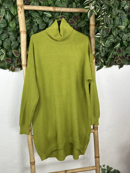 VESTIDO CUELLO VUELTO