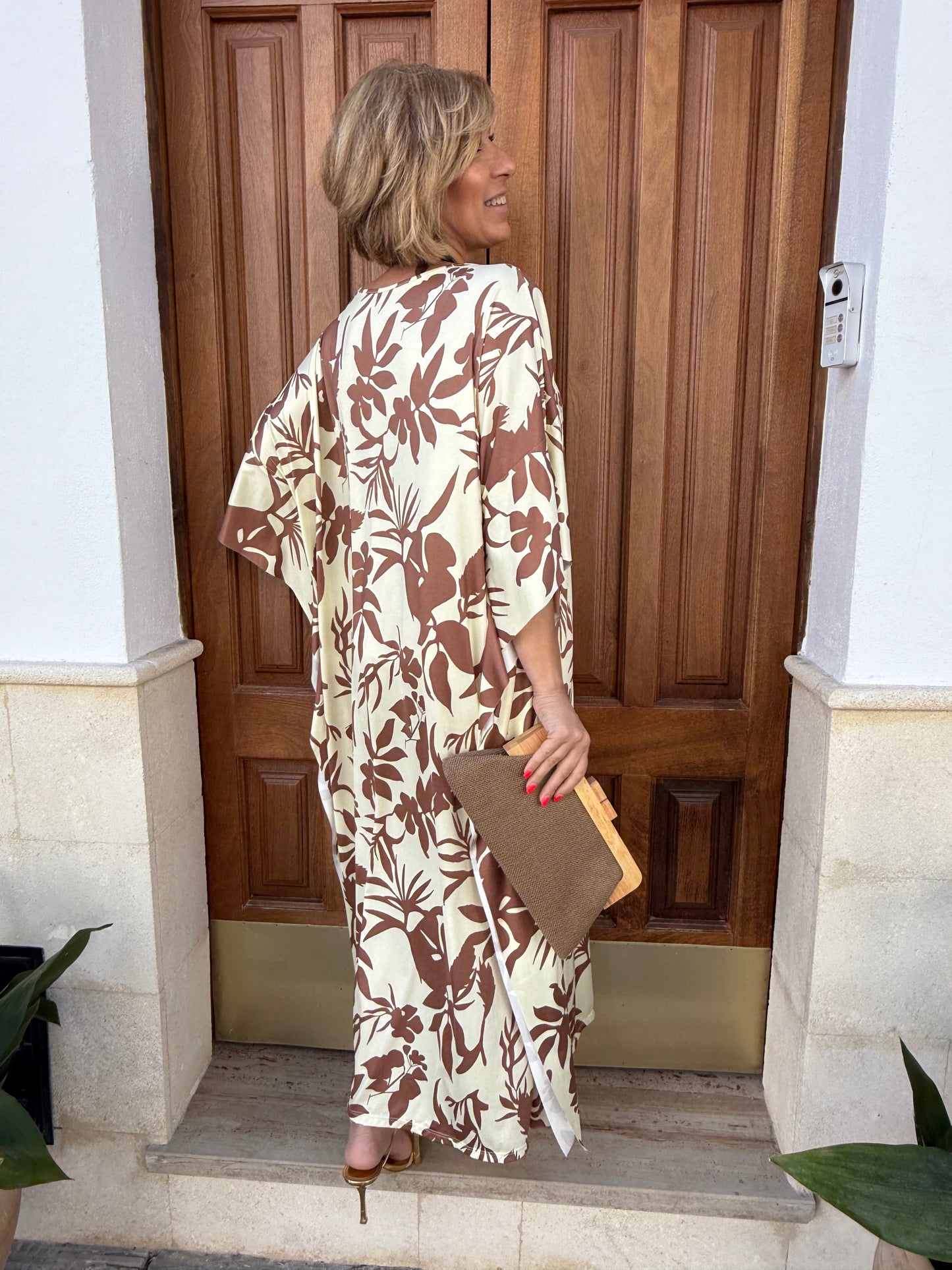 VESTIDO CURVY APRI ESTAMPADO