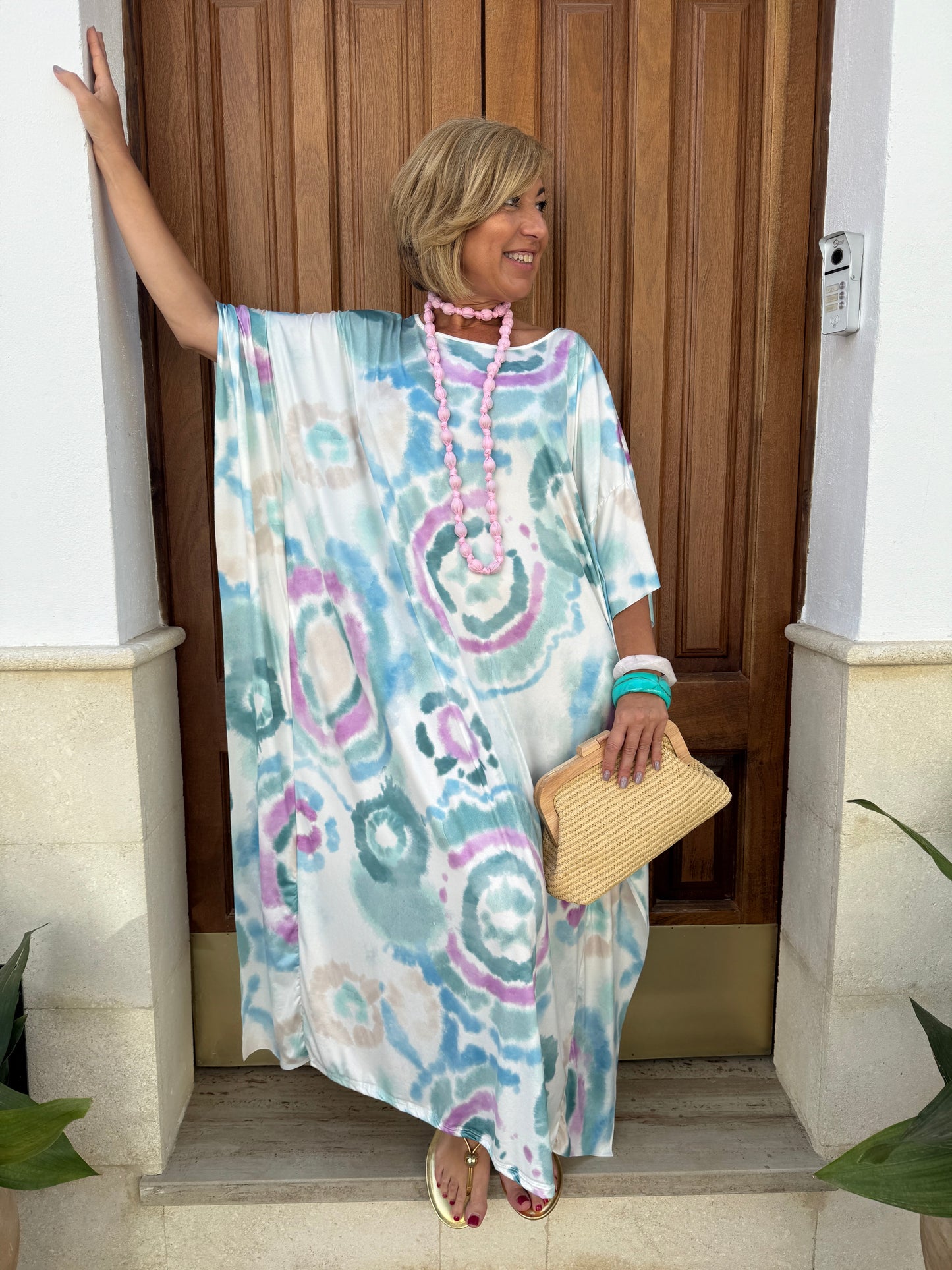 VESTIDO CURVY APRI ESTAMPADO
