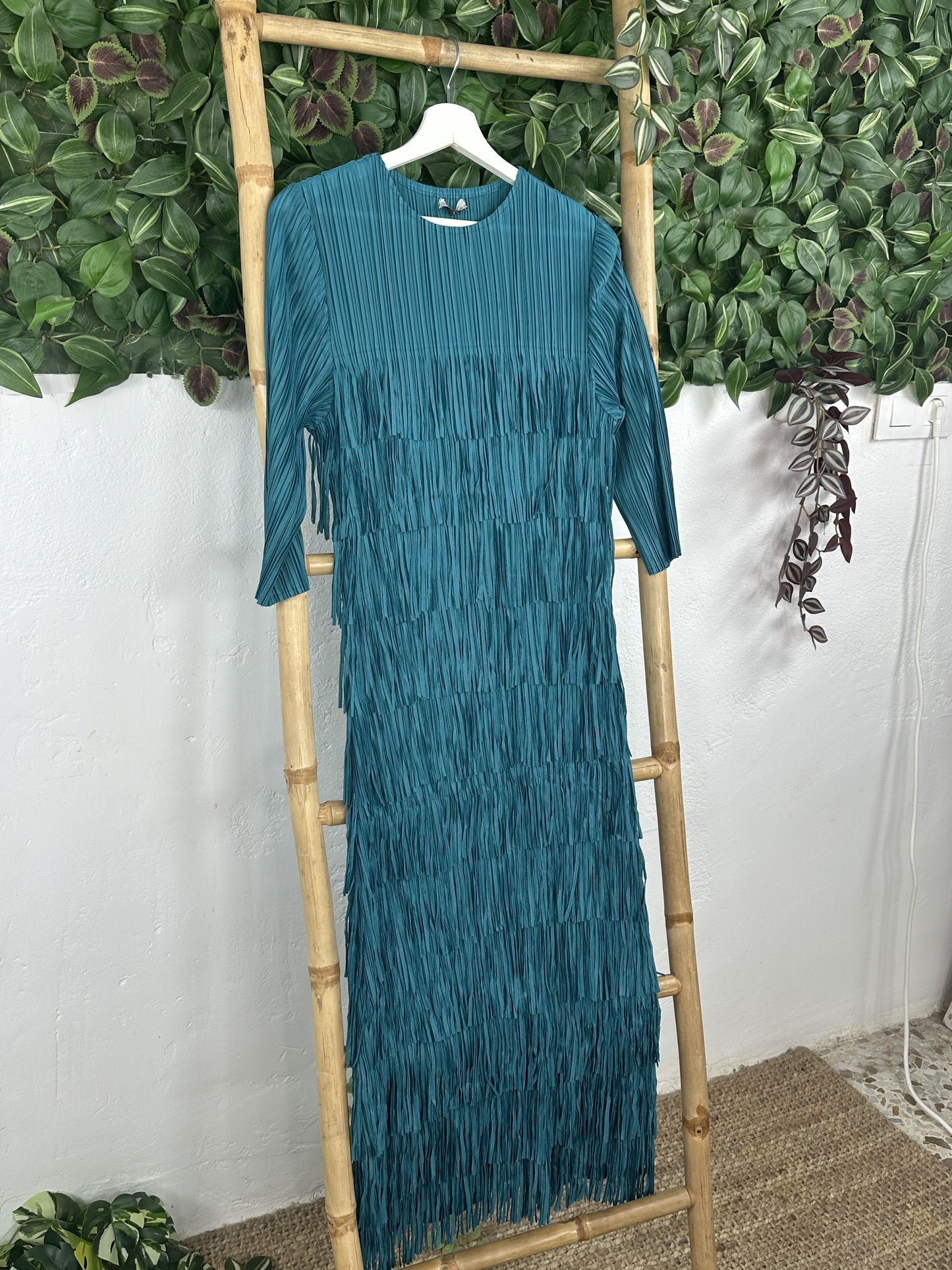 VESTIDO FLECOS