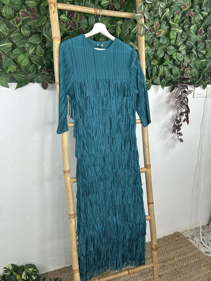 VESTIDO FLECOS