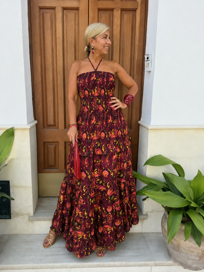 VESTIDO FRUNCIDO