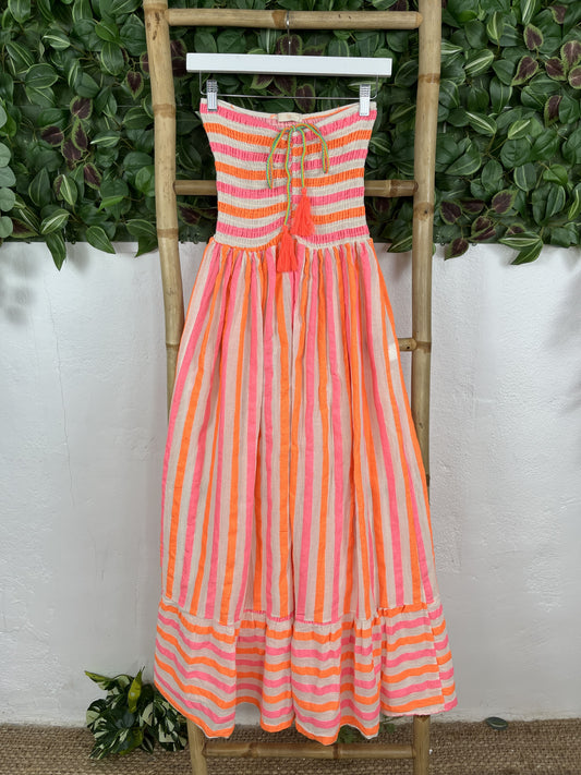 VESTIDO FLÚOR PALABRA DE HONOR
