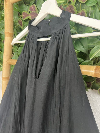 VESTIDO HALTER ALGODÓN