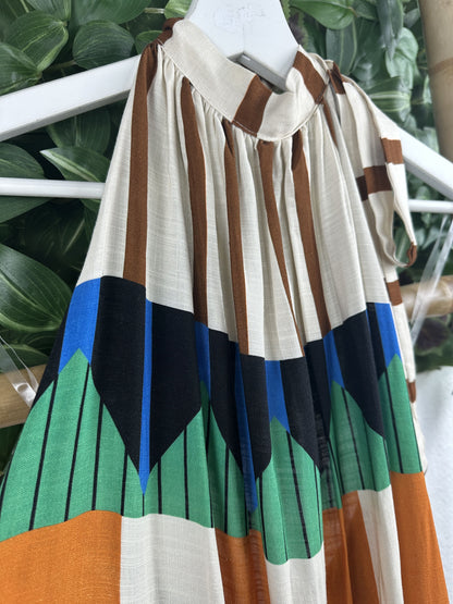 VESTIDO HALTER KENTE