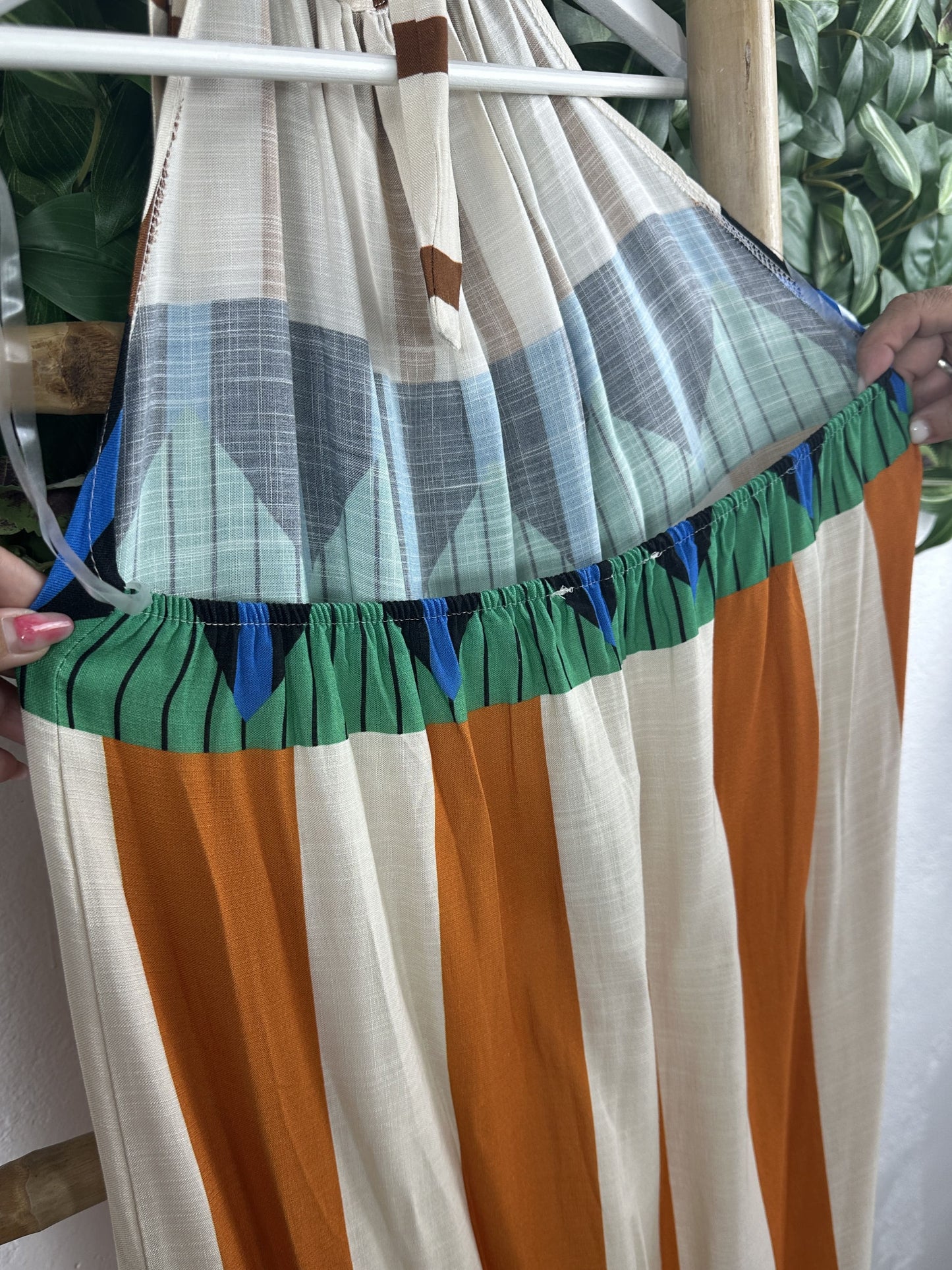 VESTIDO HALTER KENTE