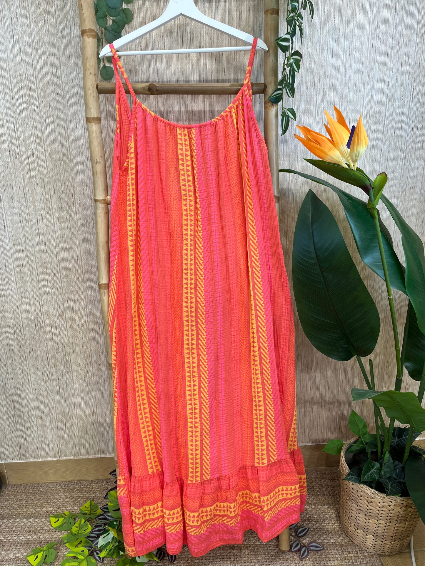 VESTIDO LARGO ÉTNICO