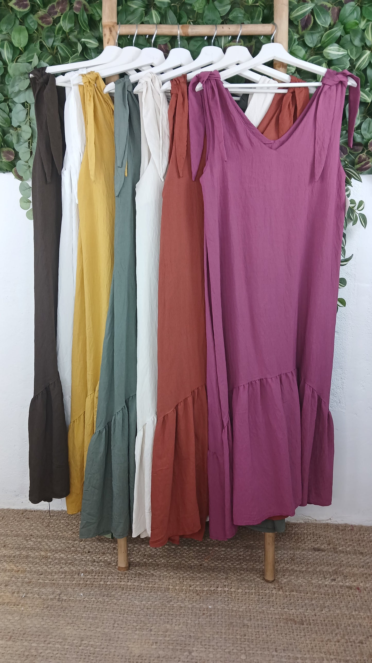VESTIDO LAZO TIRANTES