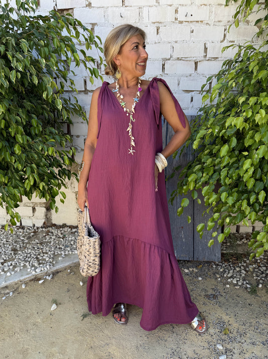 VESTIDO LAZO TIRANTES