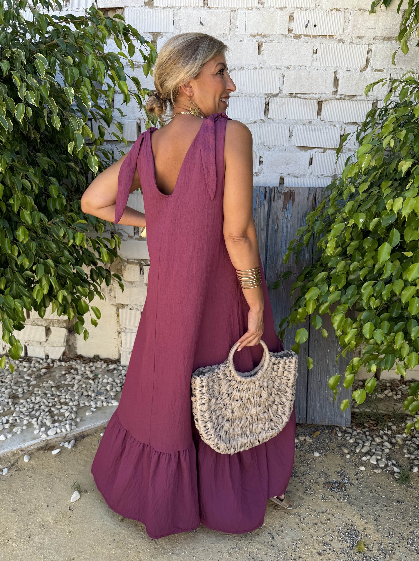 VESTIDO LAZO TIRANTES