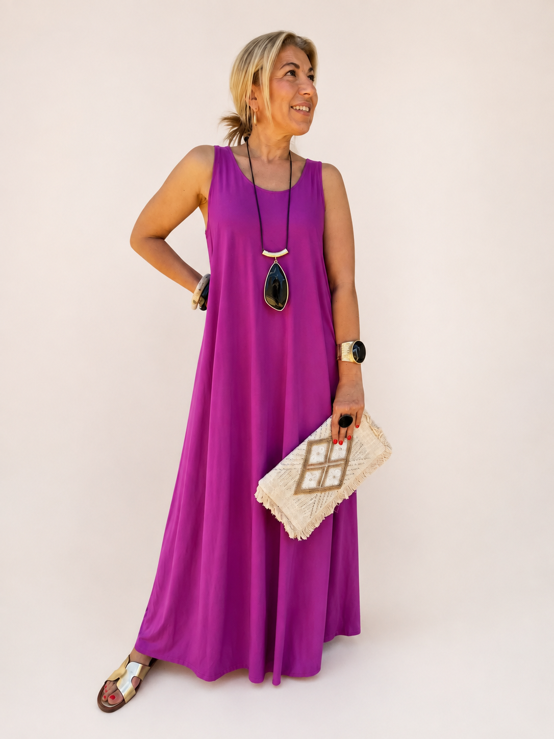 VESTIDO NIARA LISO