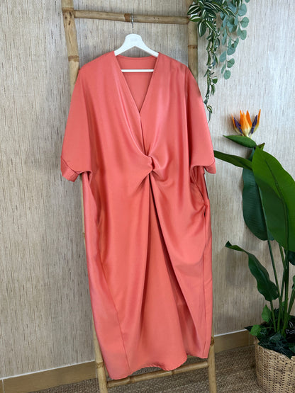 PREVENTA - VESTIDO NUDO LISO