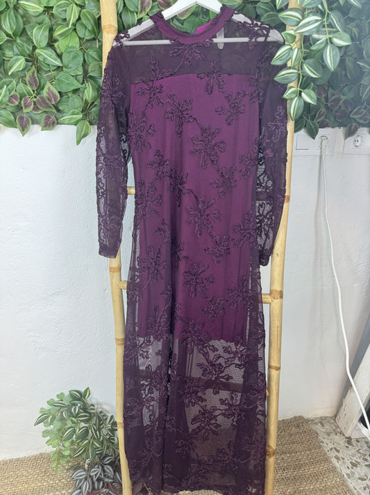 VESTIDO ENCAJE PAZ