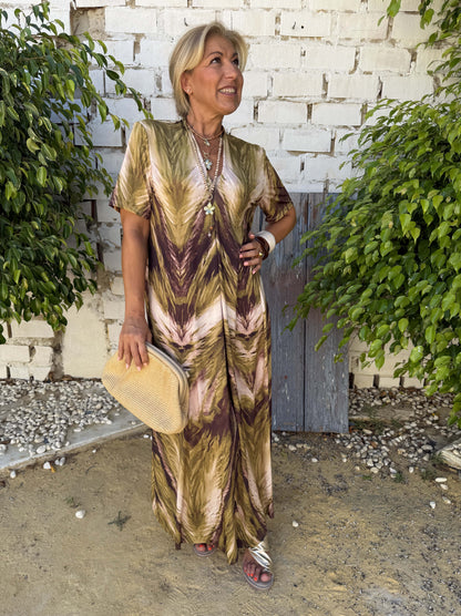 VESTIDO VALLE MANGA CORTA