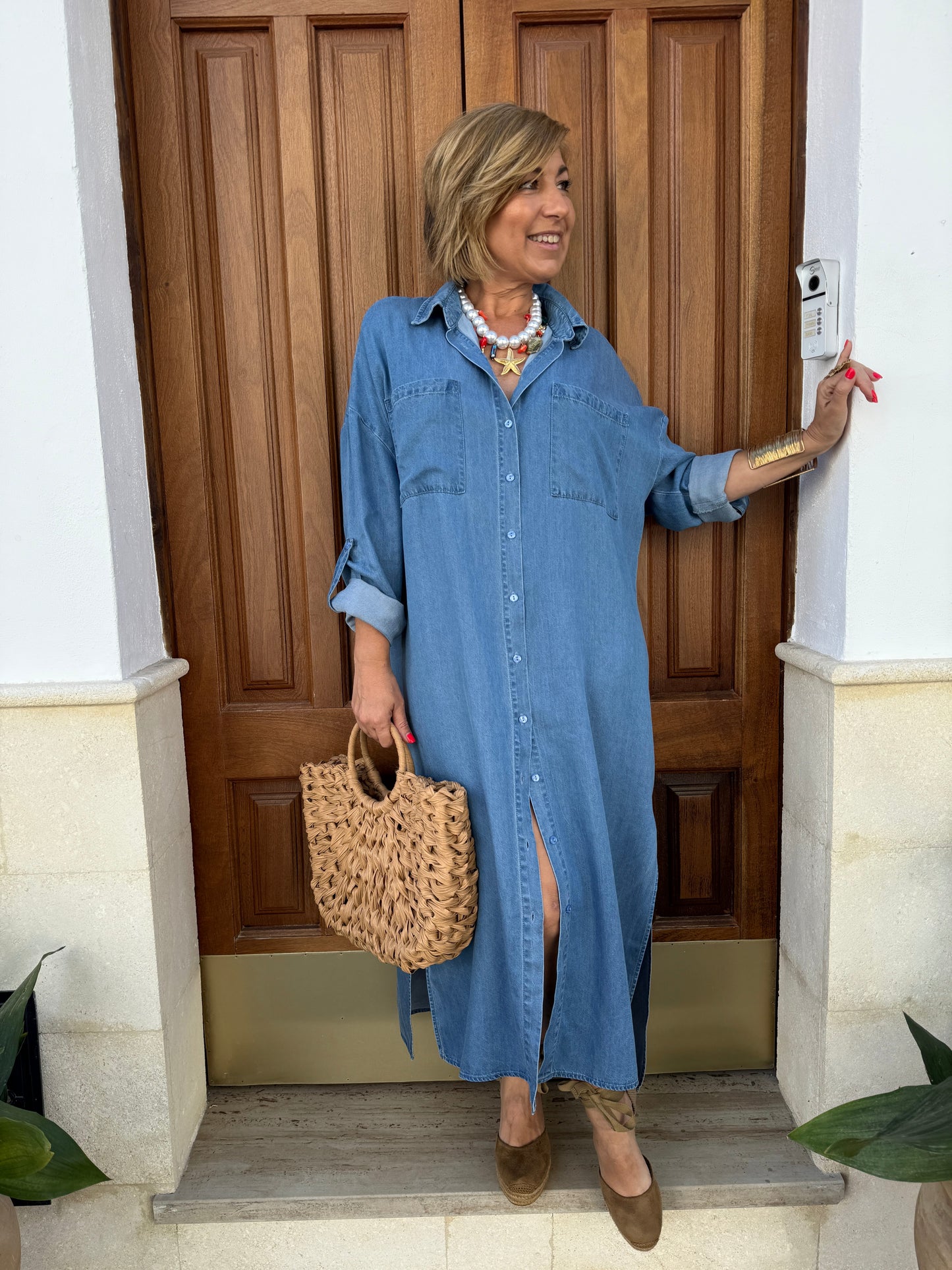 VESTIDO VAQUERO BÁSICO
