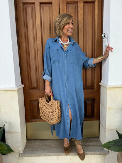 VESTIDO VAQUERO BÁSICO