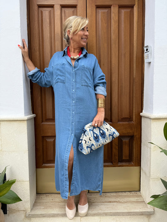 VESTIDO VAQUERO BÁSICO