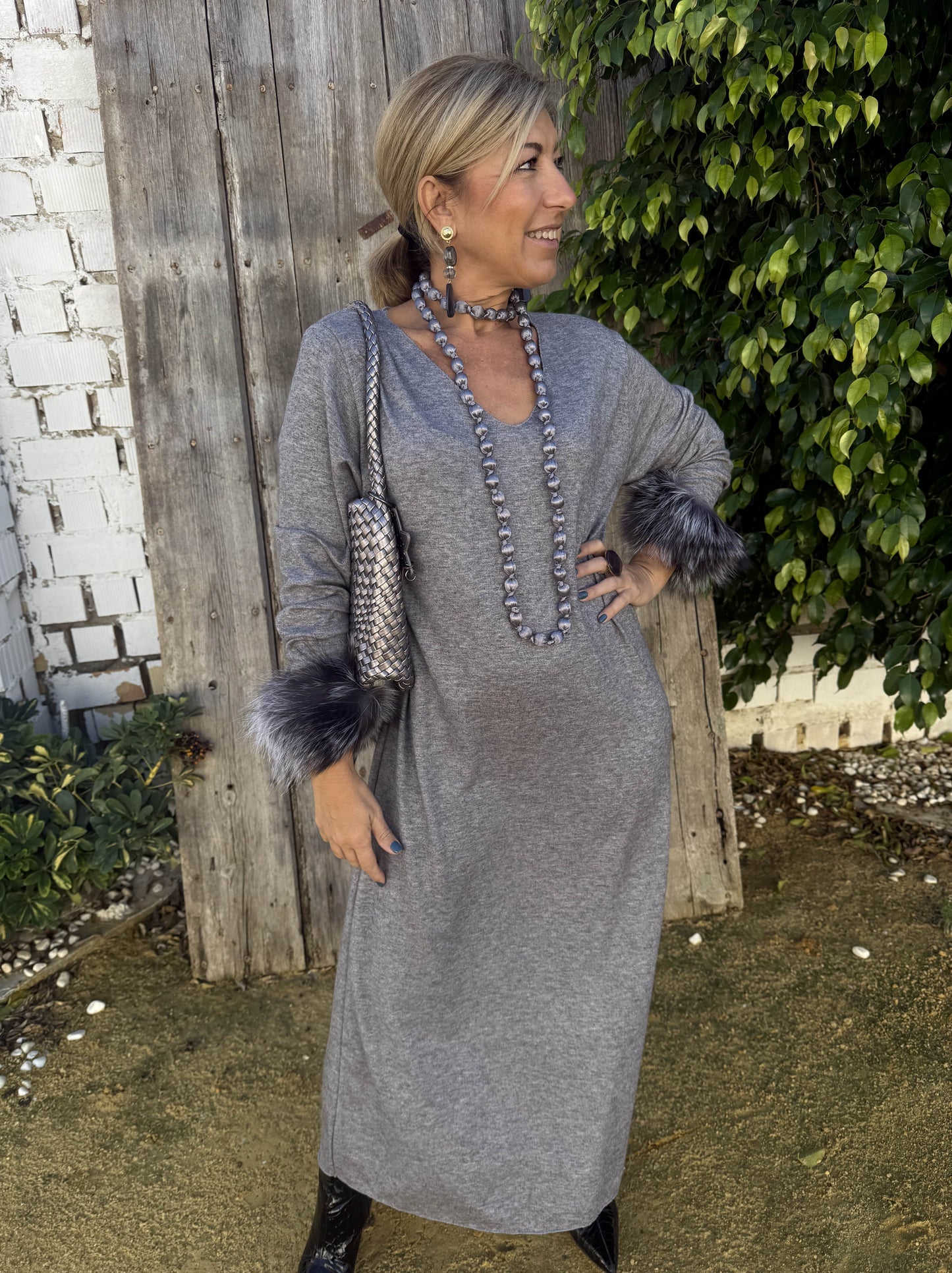 VESTIDO BÁSICO PUNTO CURVY