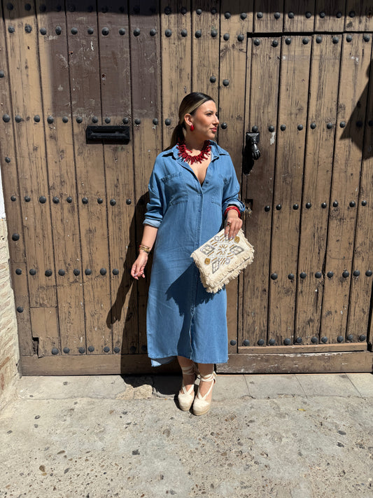 VESTIDO VAQUERO BÁSICO