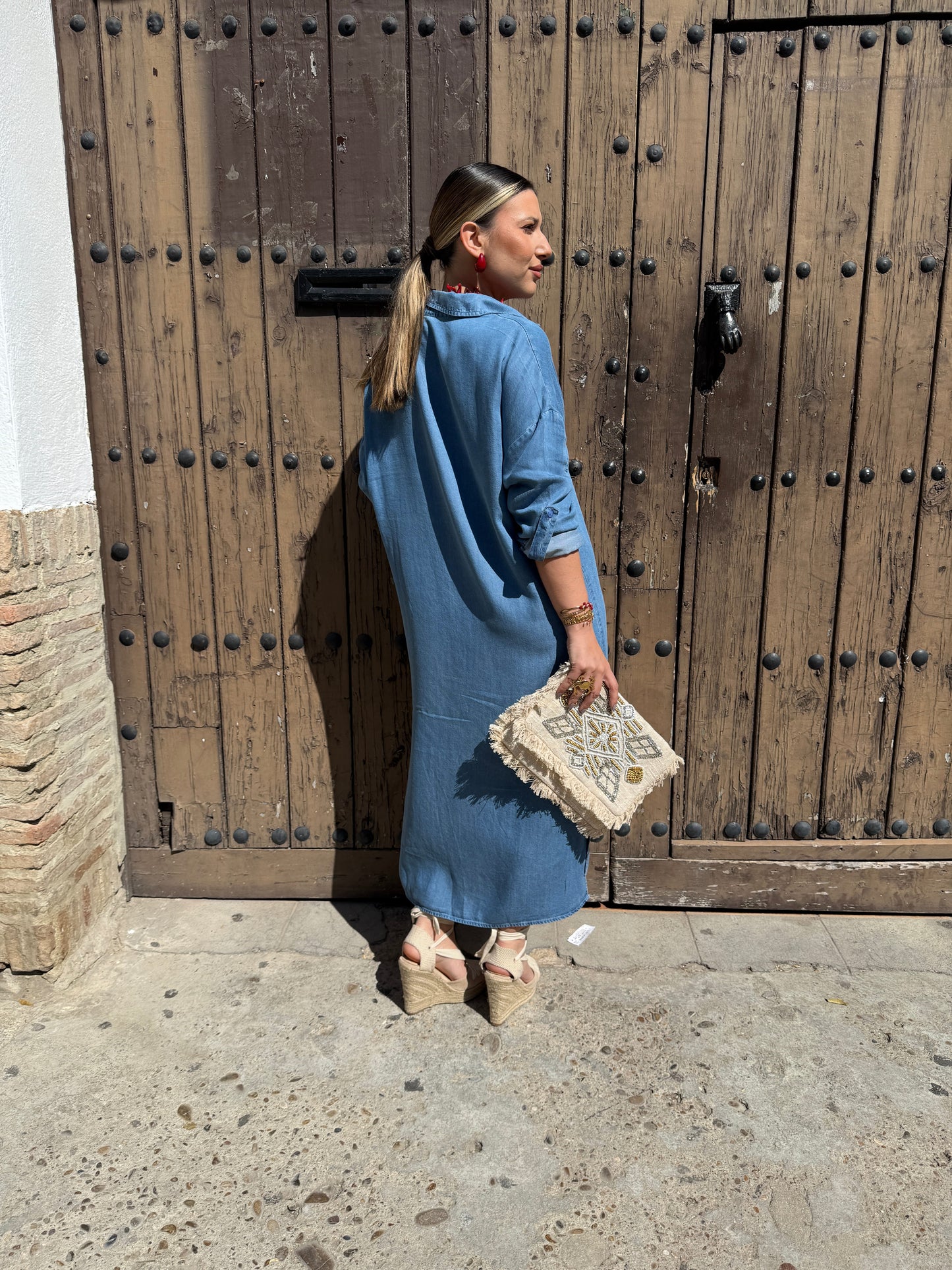 VESTIDO VAQUERO BÁSICO