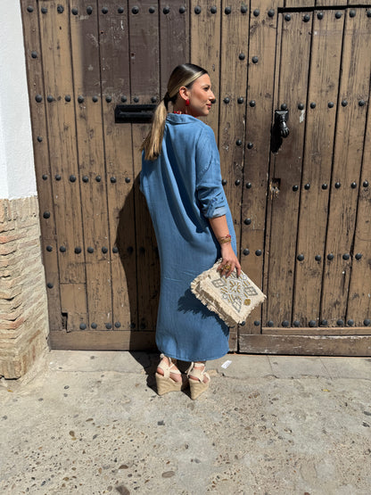 VESTIDO VAQUERO BÁSICO