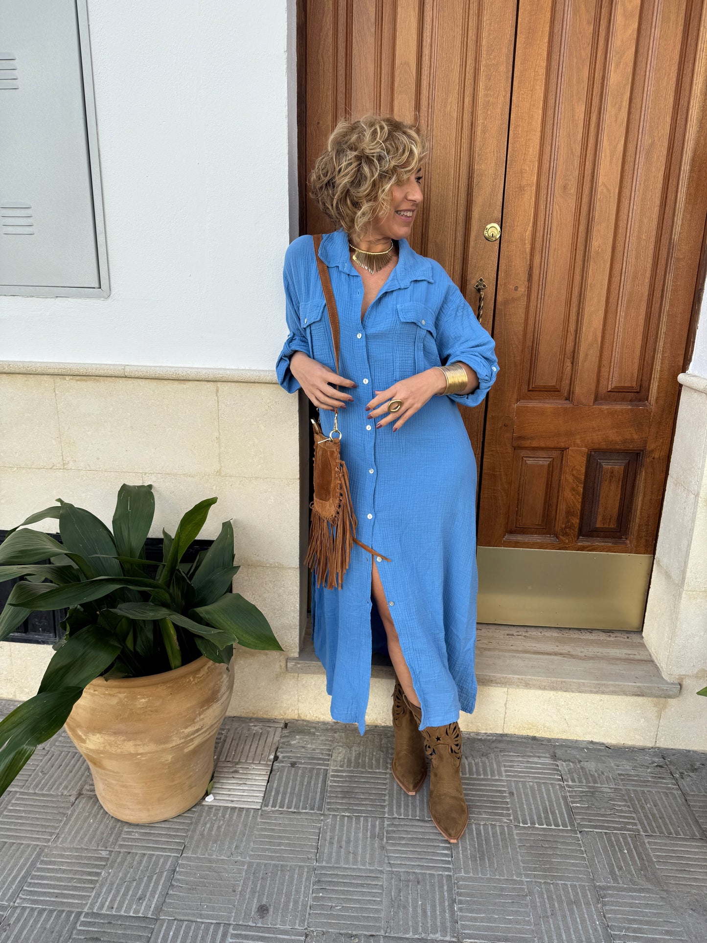 VESTIDO CAMISERO PRIMAVERA