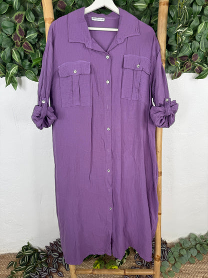 VESTIDO CAMISERO PRIMAVERA