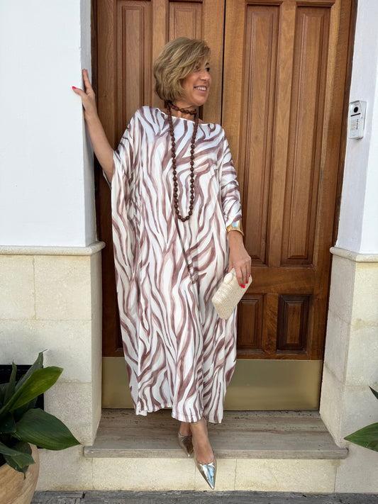 VESTIDO CURVY APRI ESTAMPADO