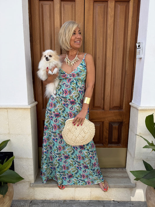 VESTIDO INDIO TIRANTES