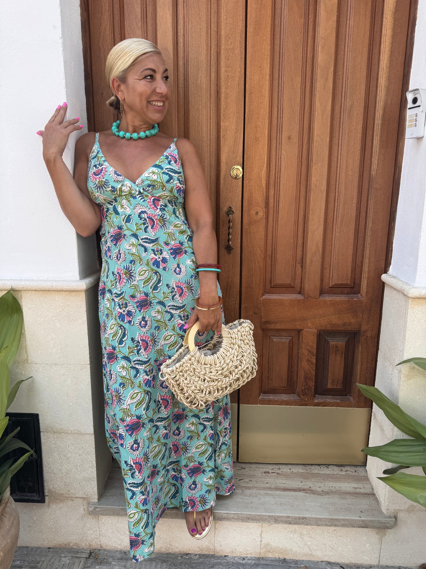 VESTIDO INDIO TIRANTES