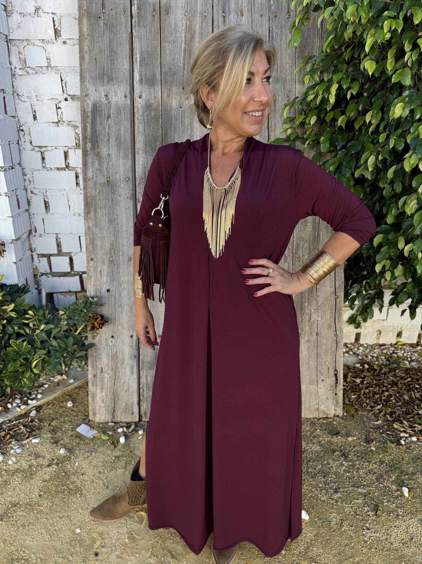 VESTIDO JARA MANGA LARGA