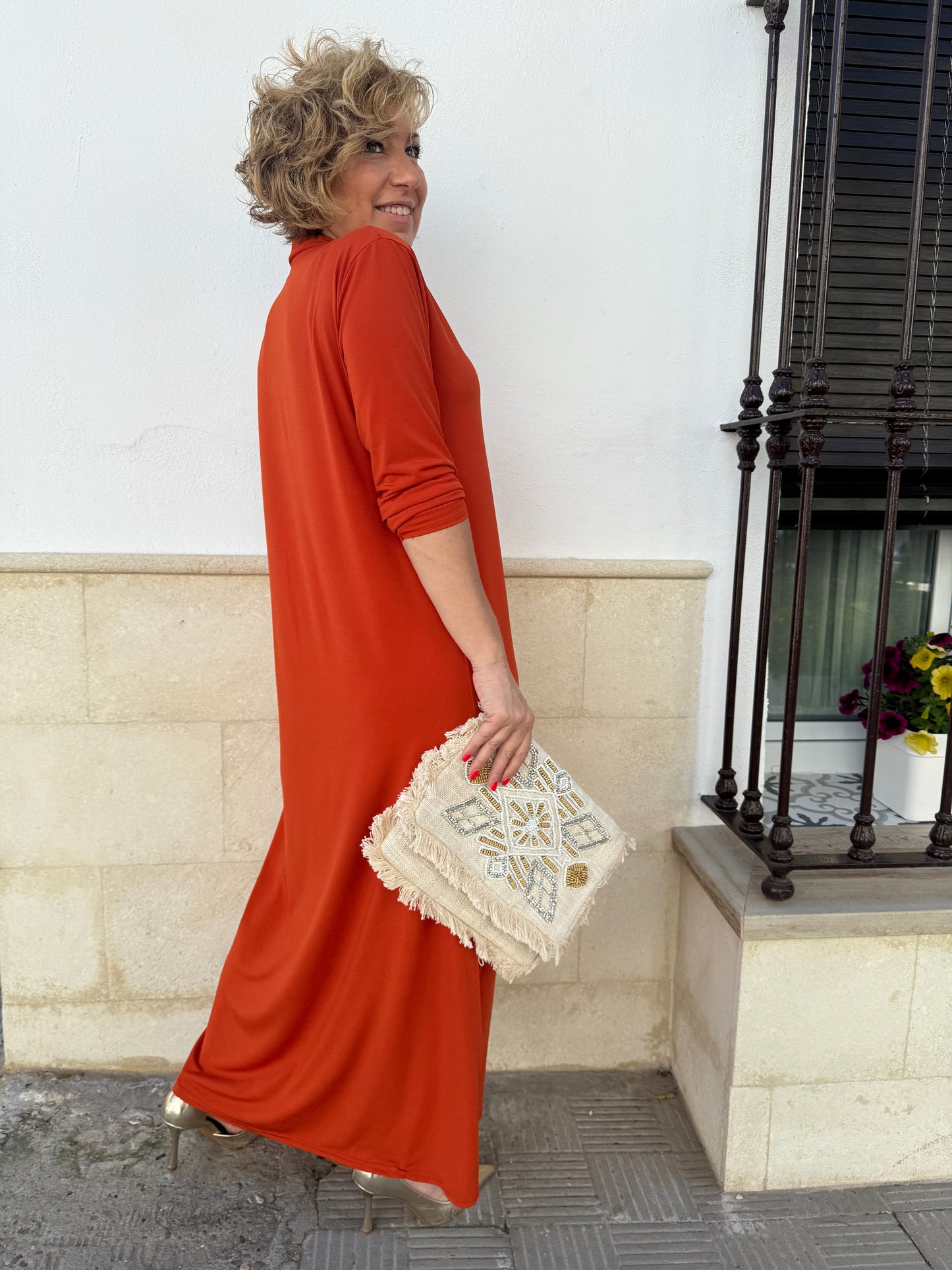 VESTIDO JARA MANGA LARGA