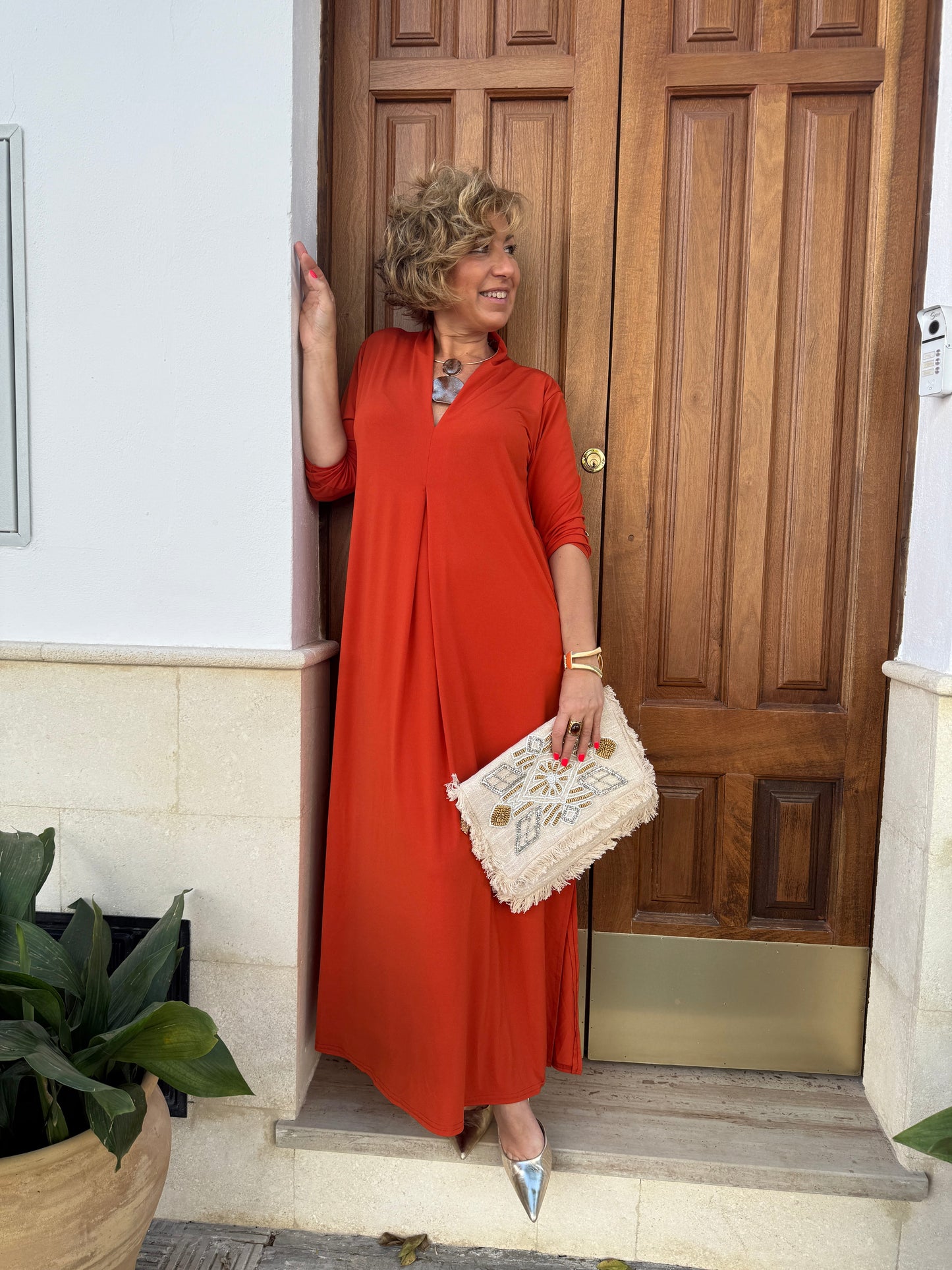 VESTIDO JARA MANGA LARGA