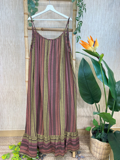 VESTIDO LARGO ÉTNICO