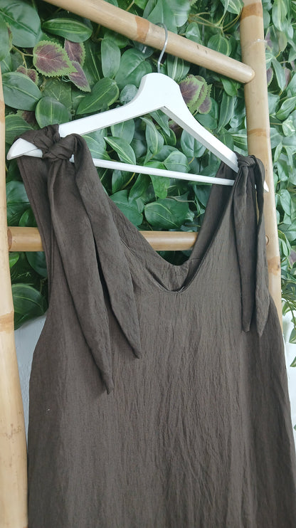 VESTIDO LAZO TIRANTES