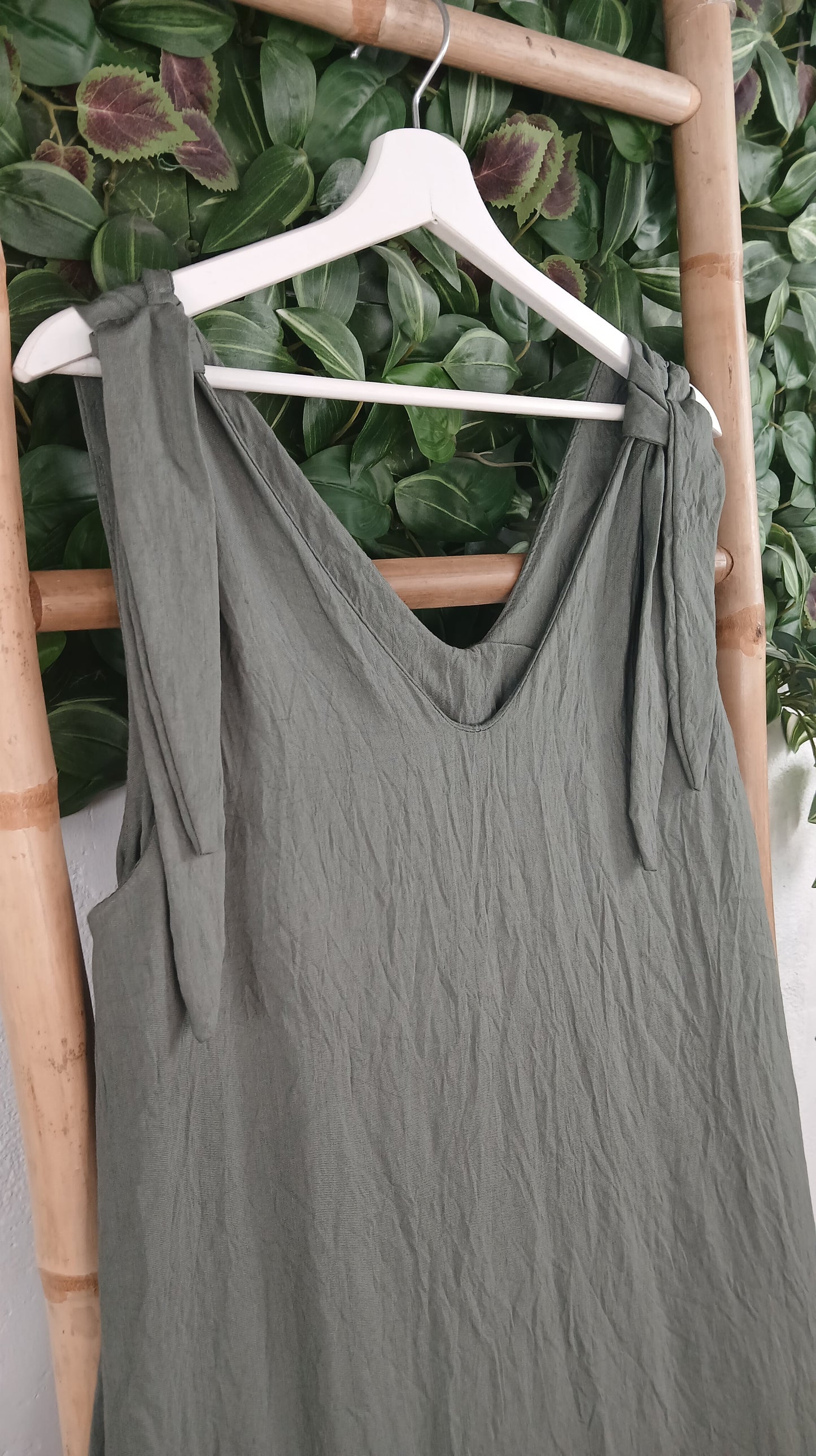 VESTIDO LAZO TIRANTES
