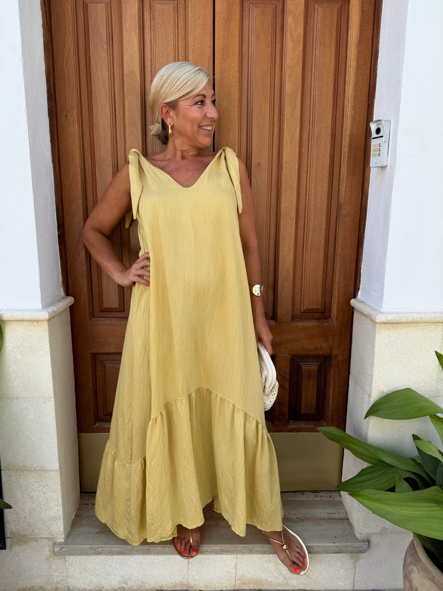 VESTIDO LAZO TIRANTES