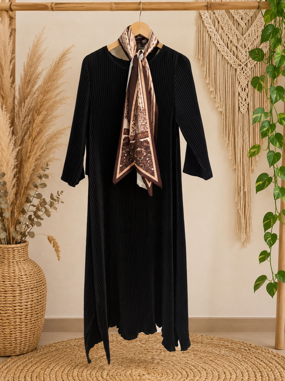 VESTIDO CURVY PLISADO