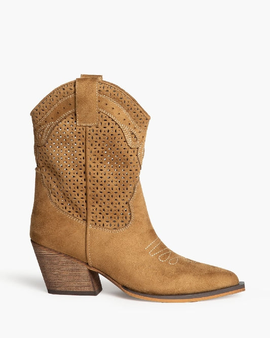 BOTÍN COWBOY FLOR