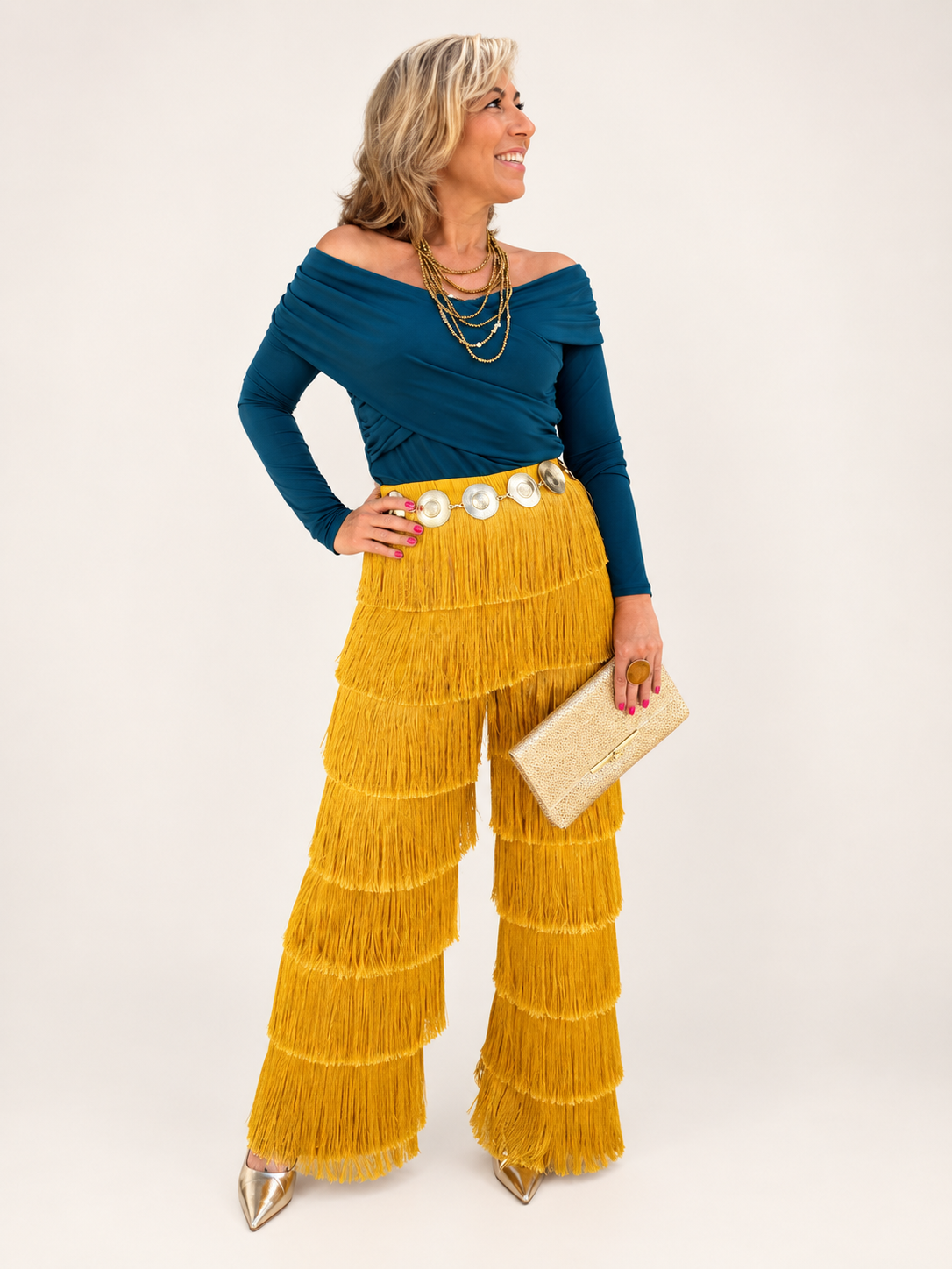 PANTALÓN FLECOS