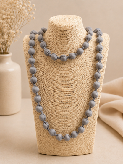 COLLAR LARGO BOLAS THIN