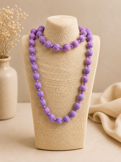 COLLAR LARGO BOLAS THIN