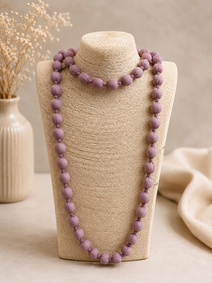 COLLAR LARGO BOLAS THIN