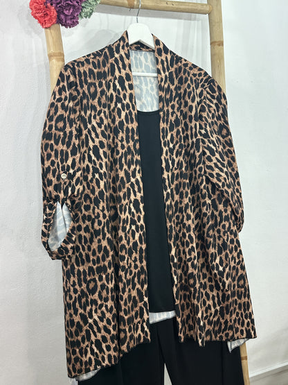 CONJUNTO CURVY LEOPARDO