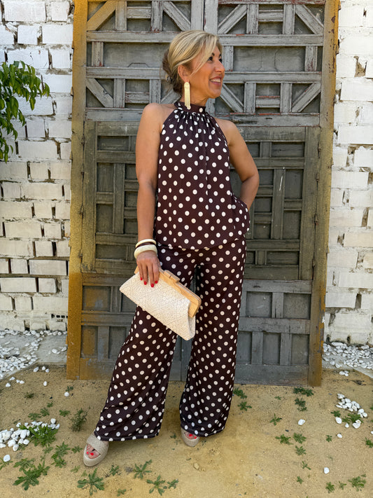 CONJUNTO HALTER ESTAMPADO