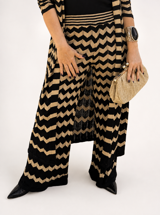 PANTALÓN PUNTO ZIGZAG