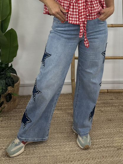 PANTALÓN ESTRELLAS PEDRERÍAS