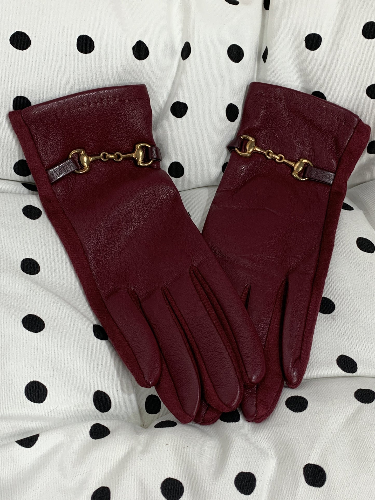 GUANTES POLIPIEL ESTRIBO