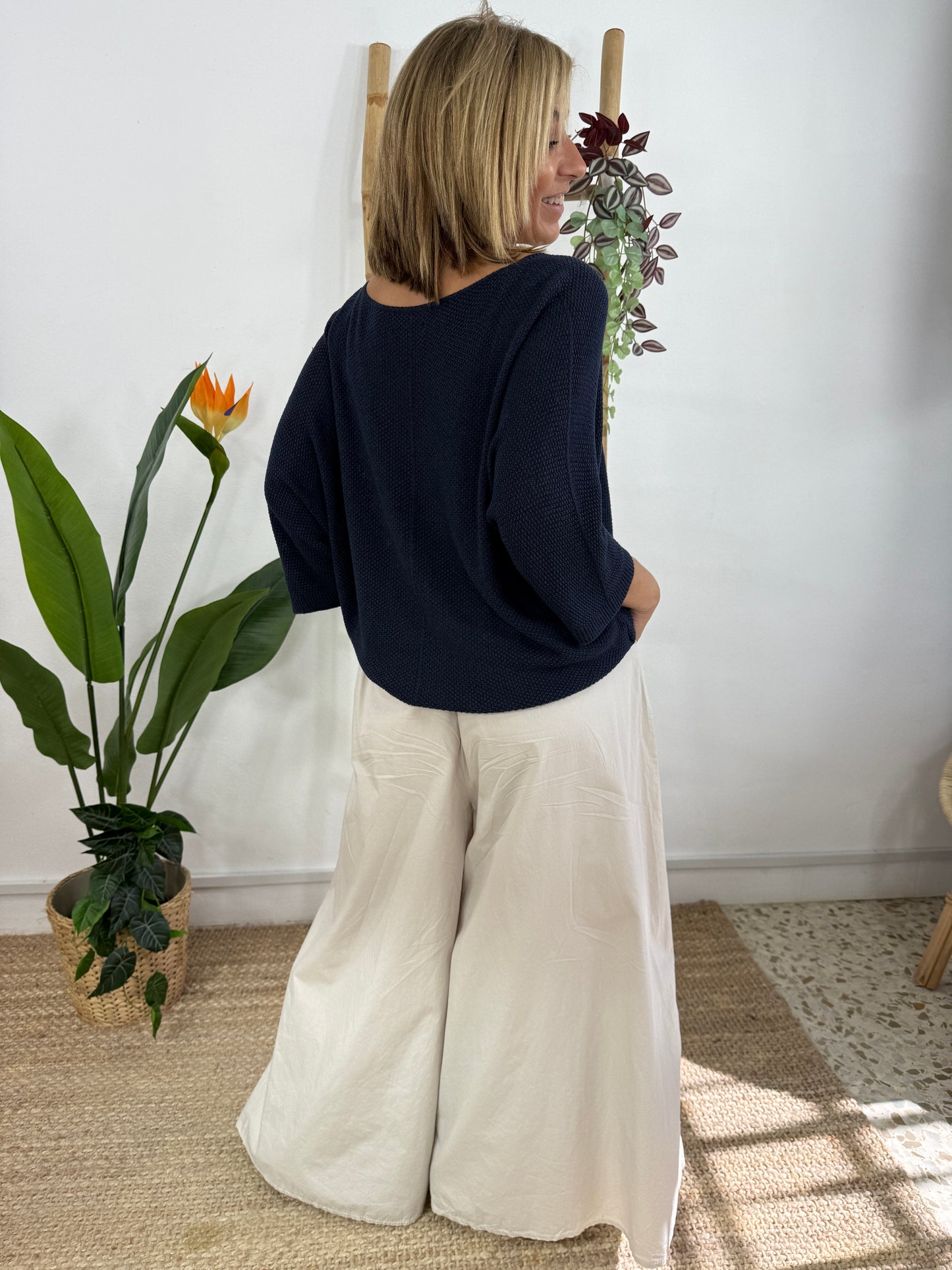 PANTALÓN ANCHO PINZA